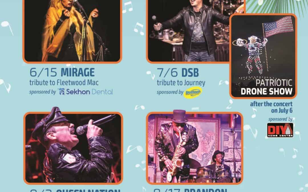 Summer Concerts in the Park 2025 – Featuring Mirage, a Tribute to Fleetwood Mac!